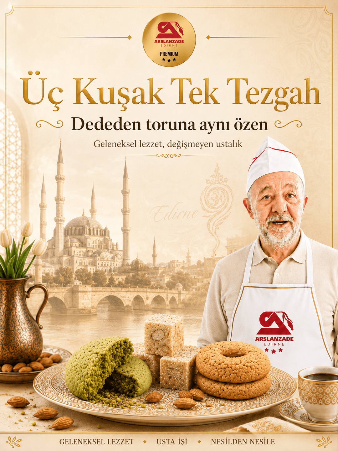 Dededen toruna, aynı özen